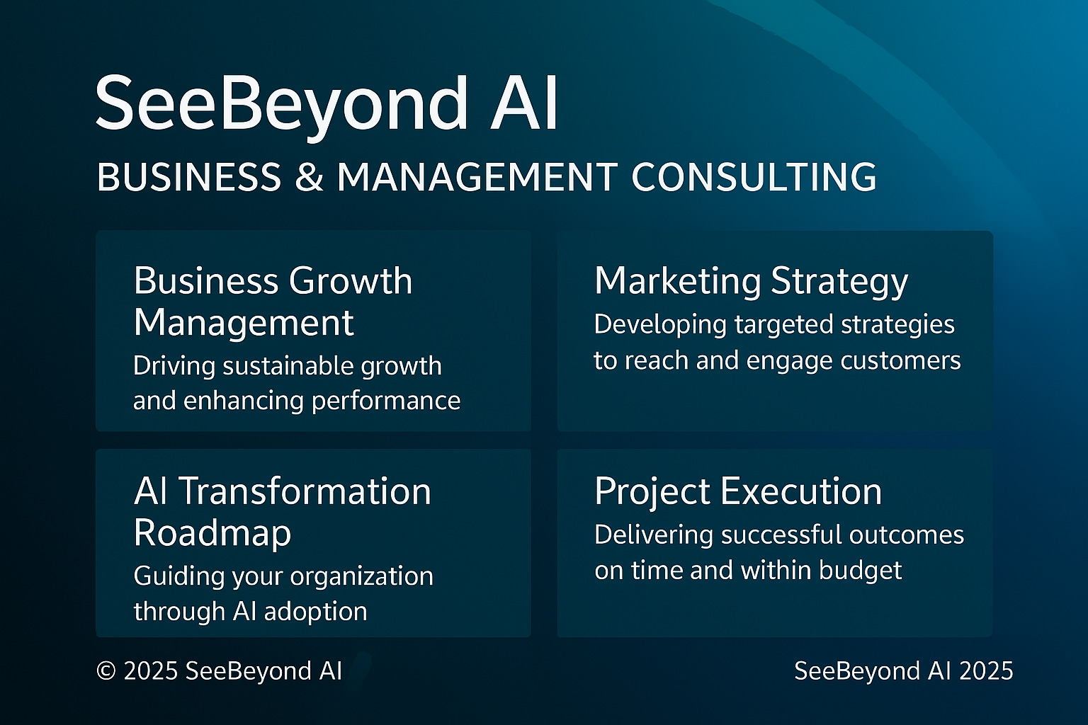 Business strategy and consulting placeholder