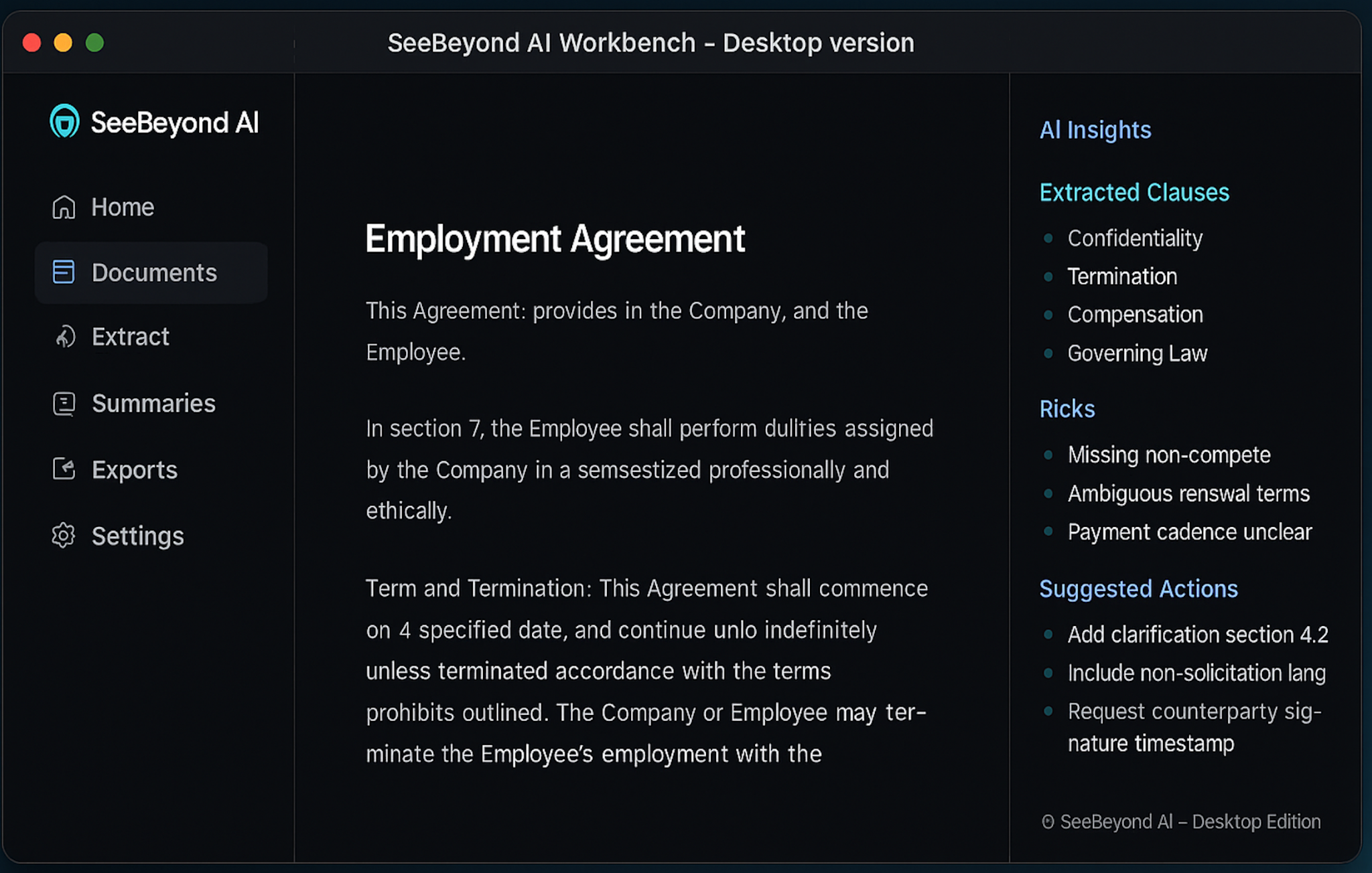 SeeBeyond AI downloadable software screenshot