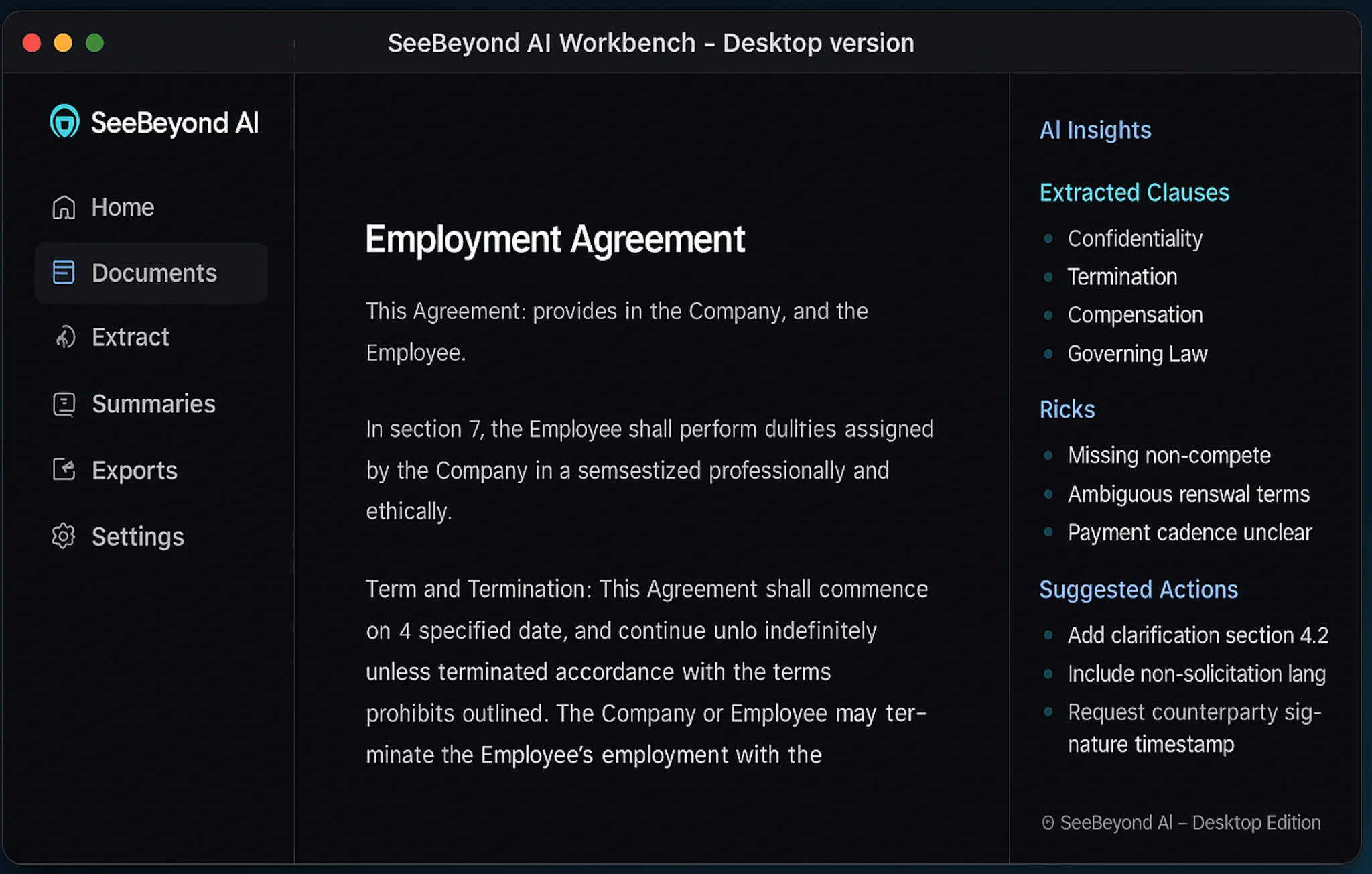 SeeBeyond AI downloadable software screenshot